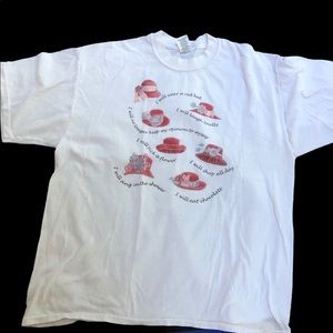 Vintage Red Hat Tee XL